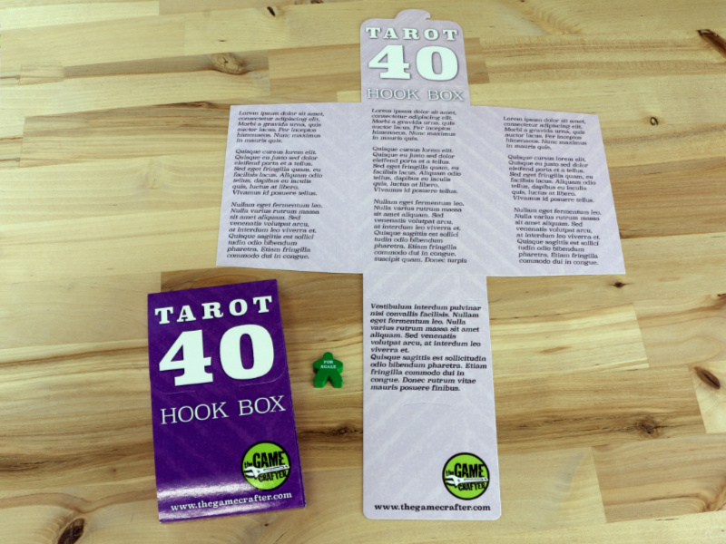 Tuckbox (36 Tarot Cards) - Print & Play
