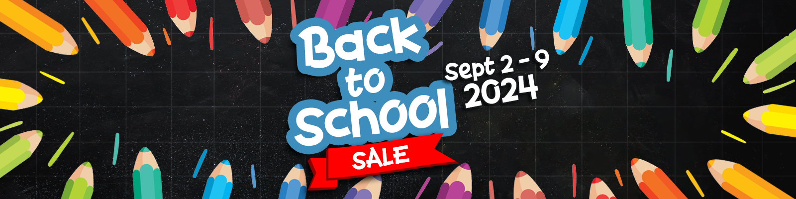 Back to School Sale header image